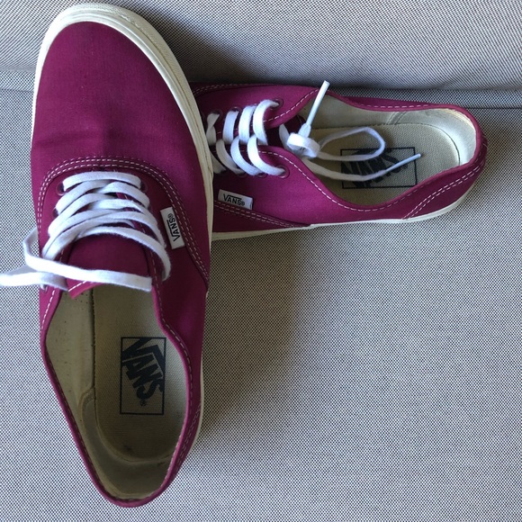 Burgundy Vans - Picture 3 of 5